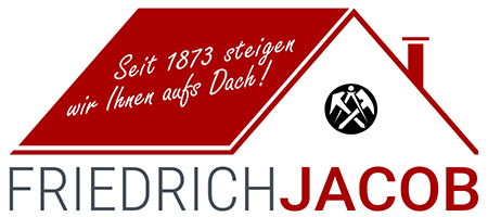 Logo: Friedrich Jacob GmbH, Dachdecker-Meisterbetrieb, Lünen, NRW